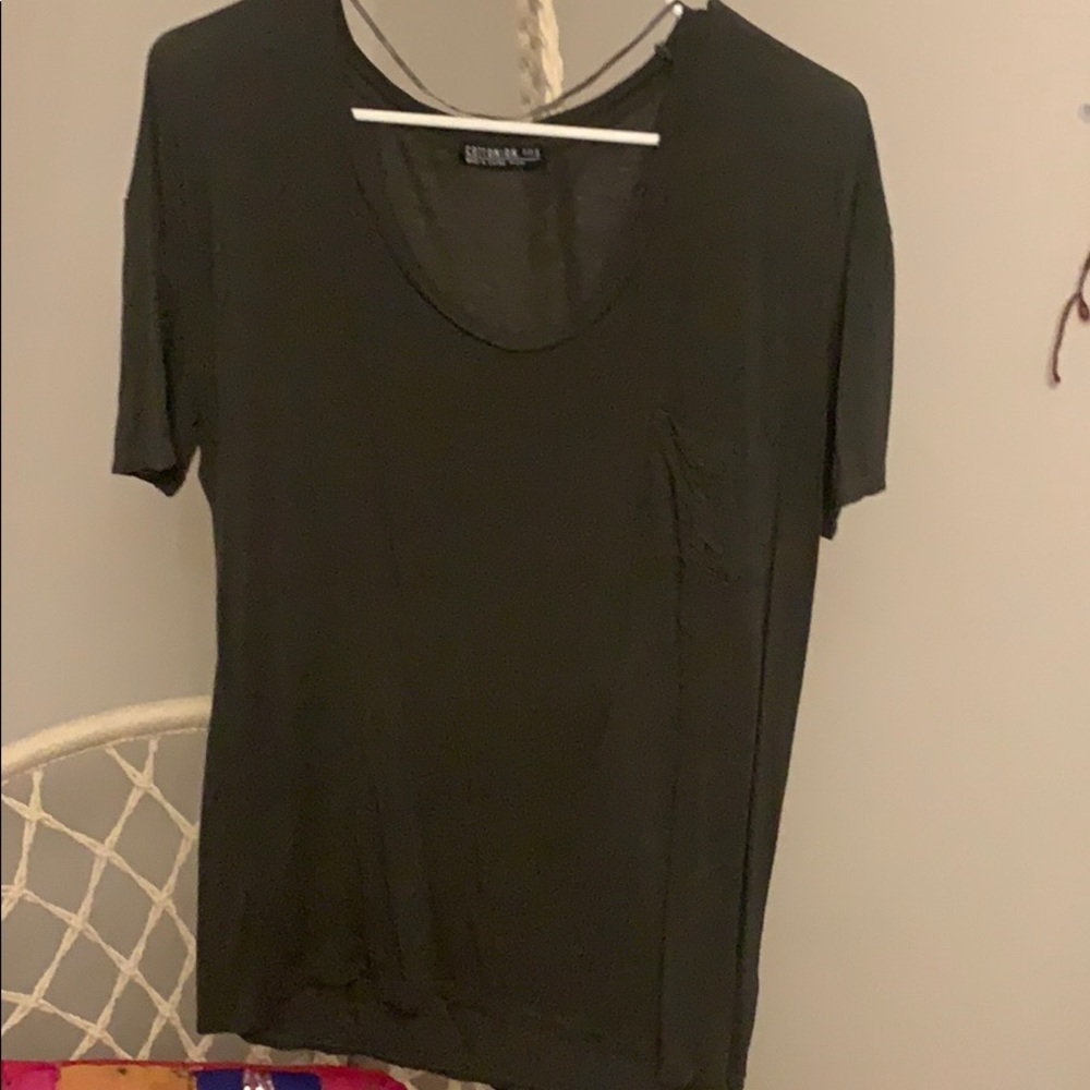 oversized basic tee